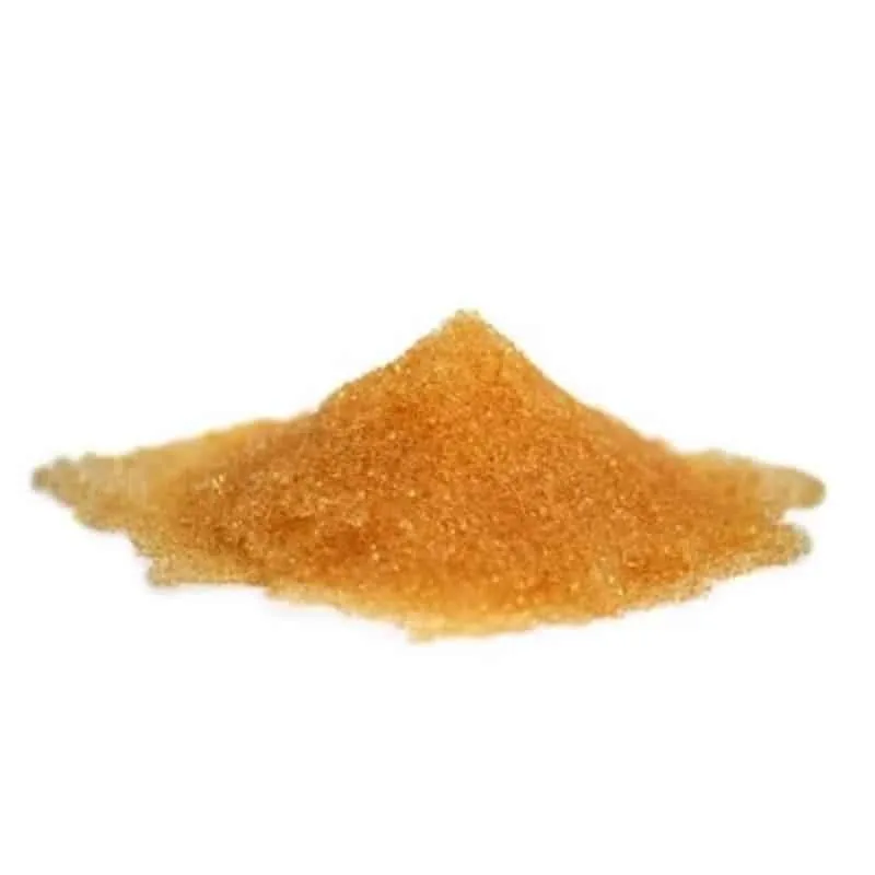 softened resin