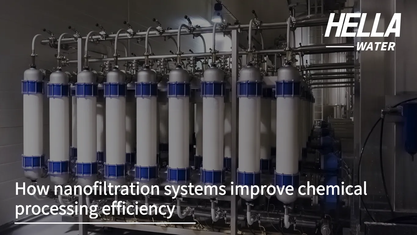 How Nanofiltration Systems Improve Chemical Processing Efficiency