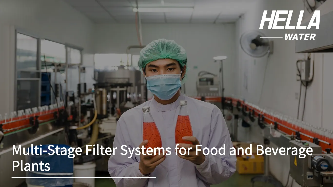 Multi-Stage Filter Systems for Food and Beverage Plants
